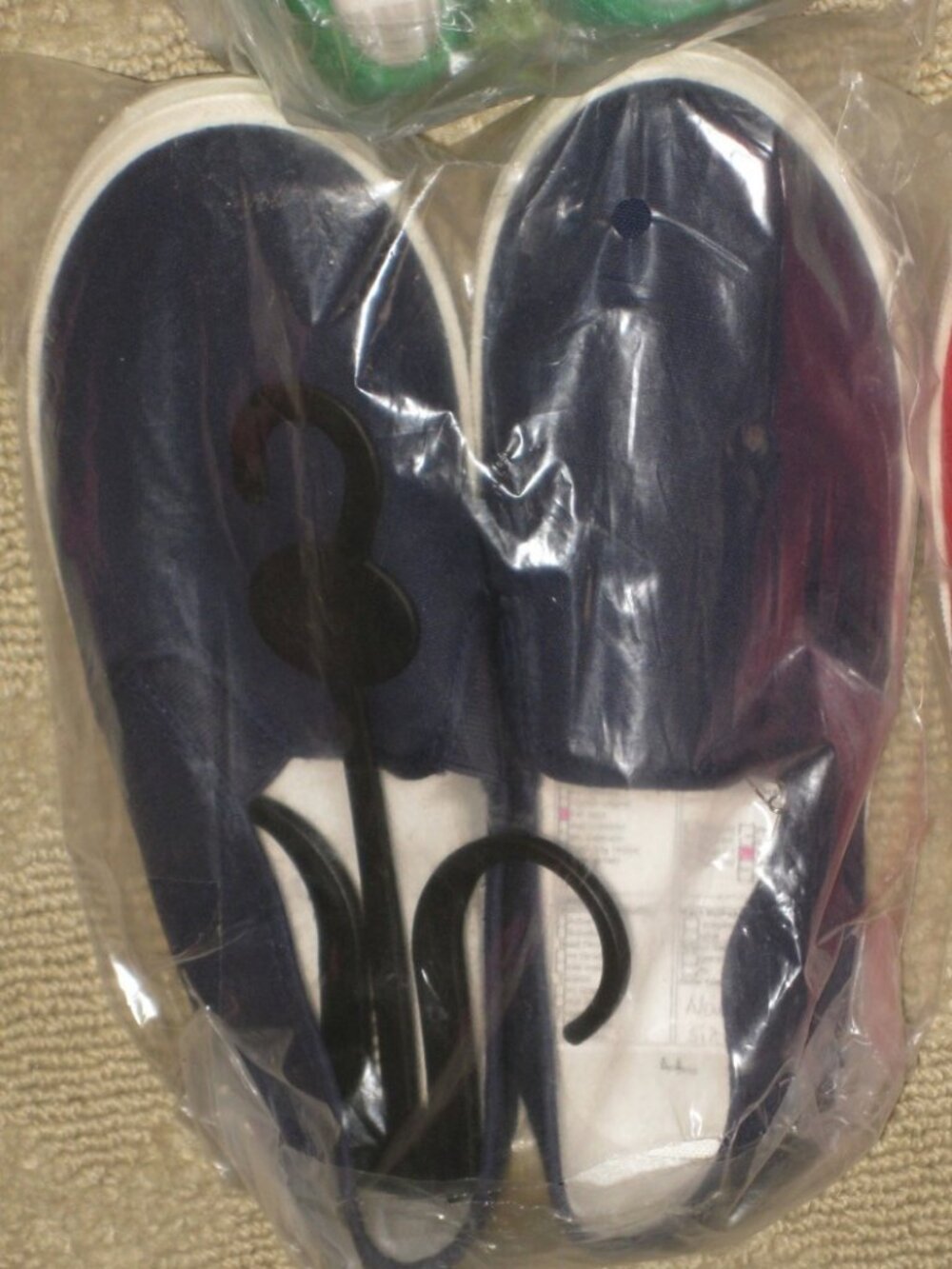 Forever 21 Navy Slip On Canvas Sneakers